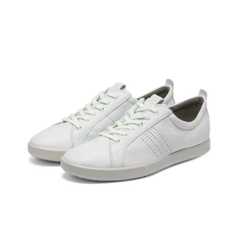 Ecco Colin 2.0 Low Top Casual Skateboard Shoes Men's White-2