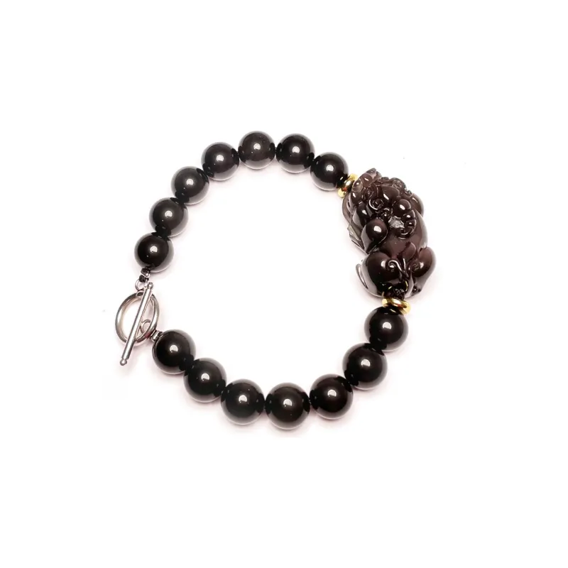 MOUNTAINS AND MANS Volcanic Stone, Map Stone, Titanium Steel Bracelets Unisex-9