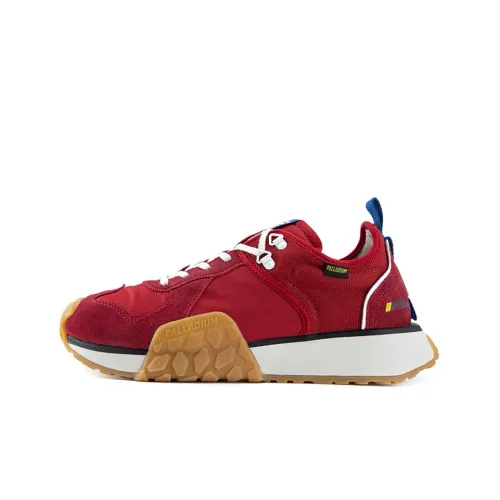 Palladium Troop Runner Casual Shoes Unisex Low-Top Chili Red/Brown/Blue/Yellow/Black/White