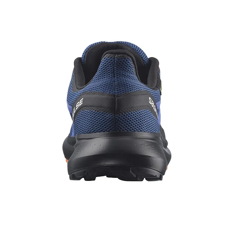SALOMON Abrasion Resistant Low Top Running Shoes Men's Blue-4