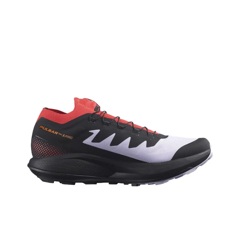 SALOMON Pulsar Trail Pro 'Black Gray Red'-1