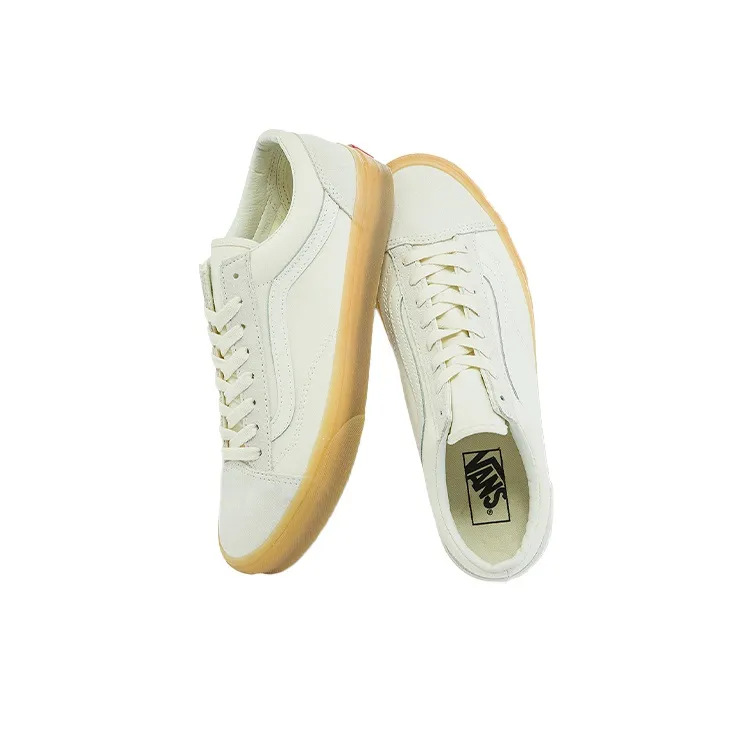 Vans Shoes Skate Shoes 'White Brown'-3
