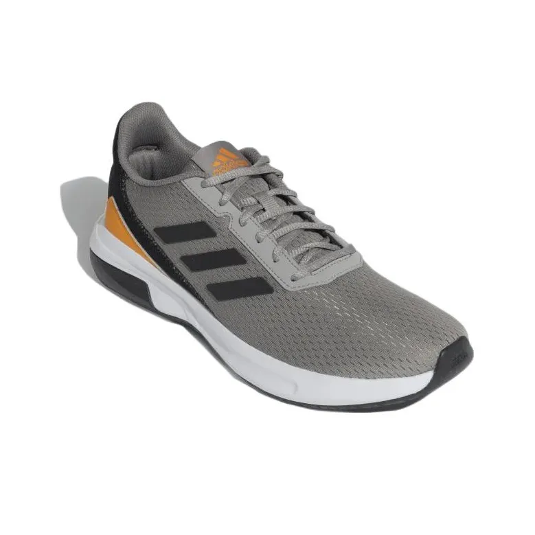 Adidas Runesy Durable Breathable Low-Top Running Shoes Men's Gray Black-2