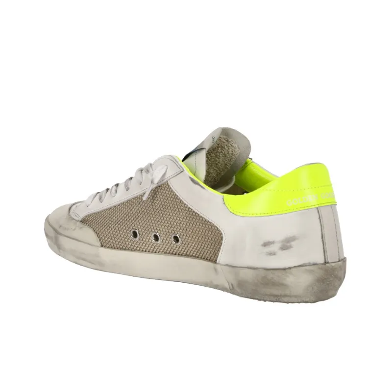 Golden Goose Super Star Stylish Skateboarding Shoes Men's White Red-3