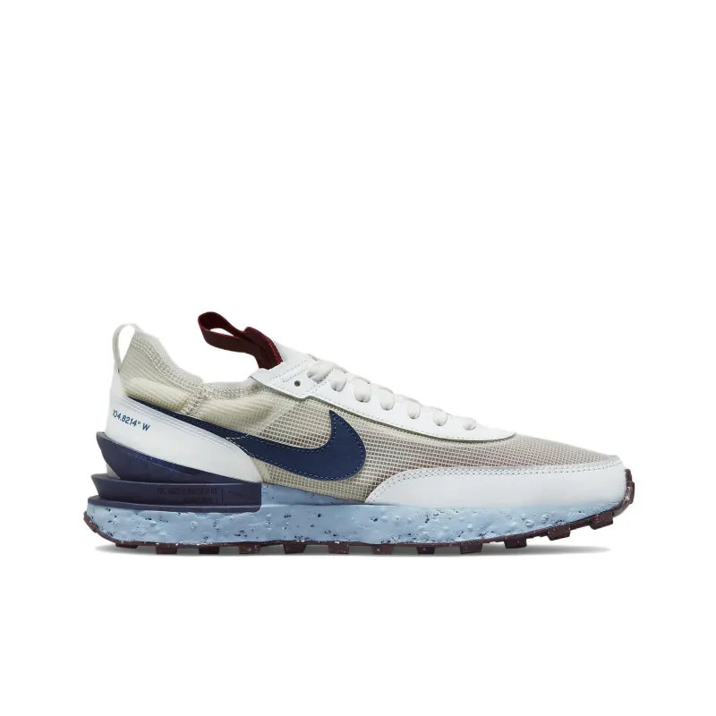 Nike Waffle One Crater 'Summit White Blue Void'-1