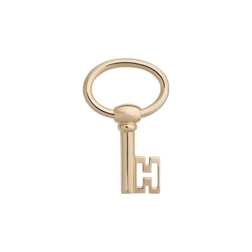 HERMES Pendants Unisex Light Gold