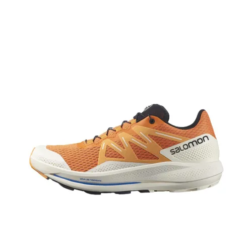 SALOMON Pulsar Trail Running Shoes Men Low-Top Saffron