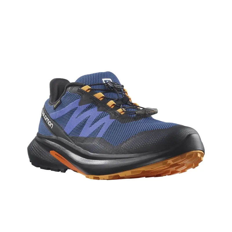 SALOMON Abrasion Resistant Low Top Running Shoes Men's Blue-2