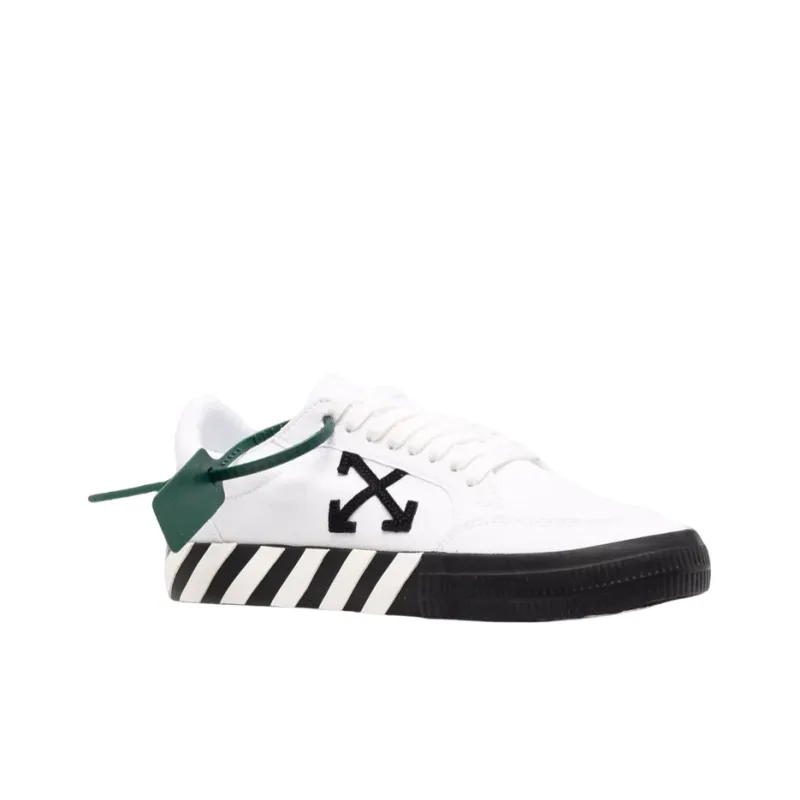 OFF WHITE Vulc Low Canvas White Black SS22-1