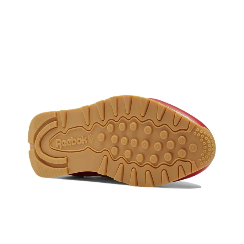 Reebok Classic Leather Red Footwear White-4