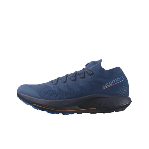 SALOMON Pulsar Trail Running Shoes Men Low-Top Blue