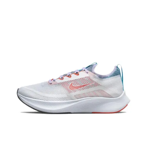 Nike Zoom Fly 4 White Orange Lilac Women's