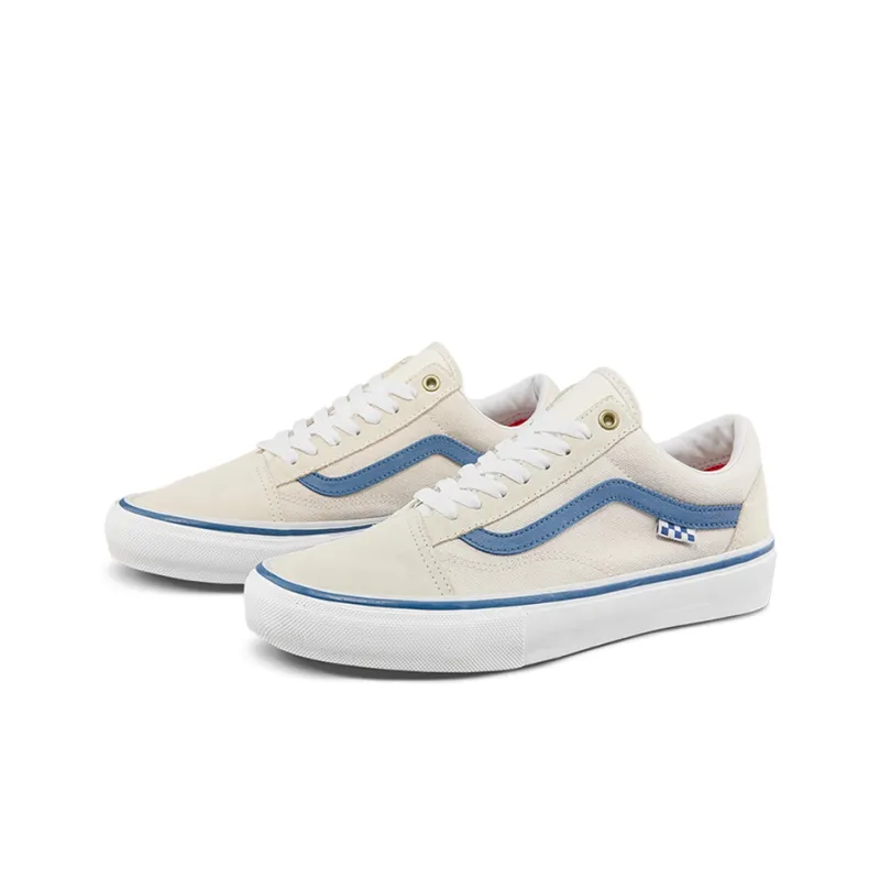 Vans Skate Old Skool 'Raw Canvas Blue'-1