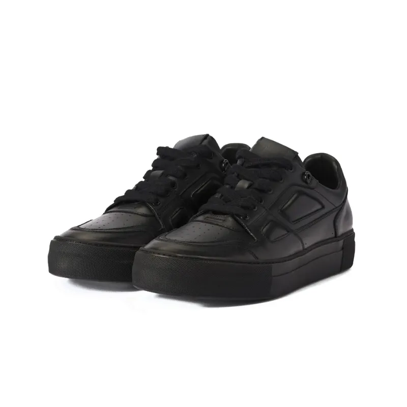 AMIPARIS Low Top Stylish Skateboarding Shoes Unisex Black-2
