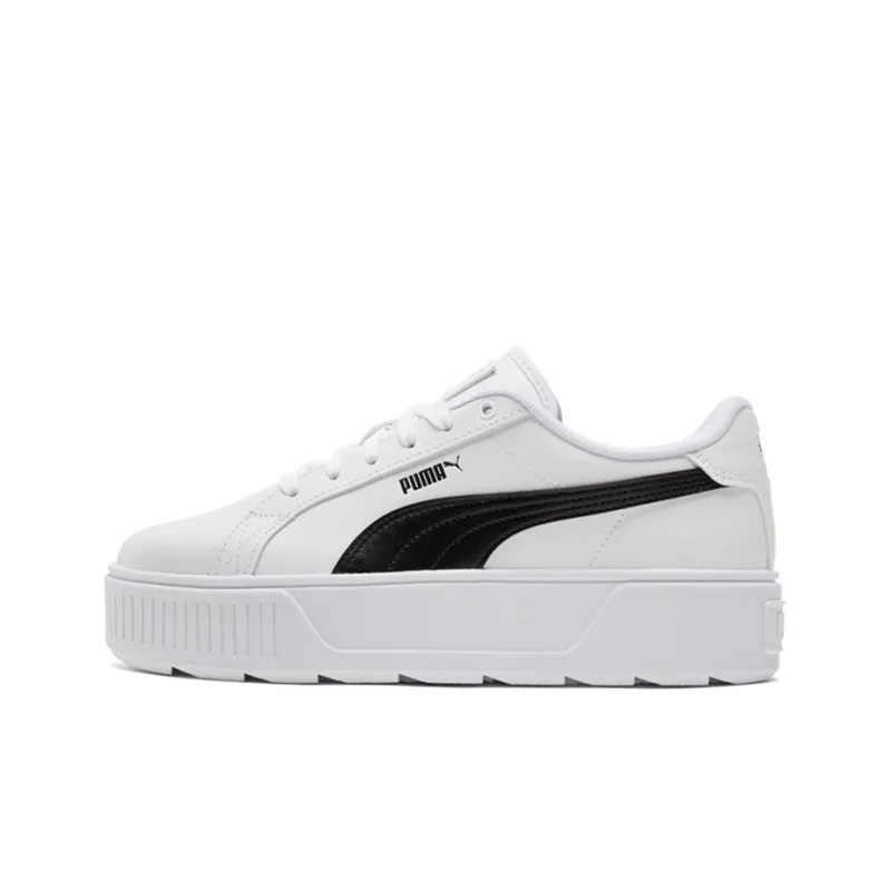 PUMA Karmen Leather 'White Black' Women's-0