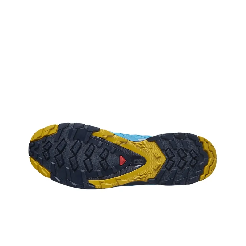 SALOMON XA Pro 3D V8 Wear-Resistant Low-Top Running Shoes Men's Blue-3