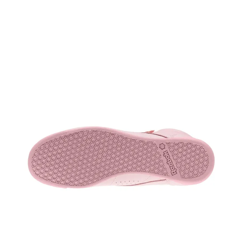 Reebok Skateboard Shoes Women's High-Top Pink-4