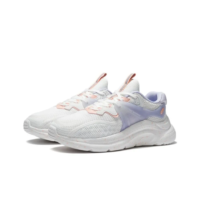 LiNing Liuyun Anti Slip And Wear Resistant Breathable Low Top Sports Casual Shoes Women's White-2