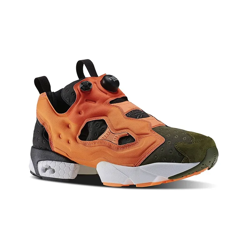Reebok Instapump Fury Asym Canopy Green/Peach Red-2