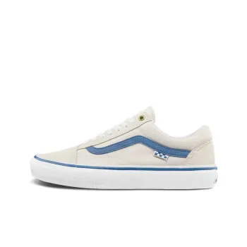 Old Skool Skate Vans 'Raw Canvas Blue'