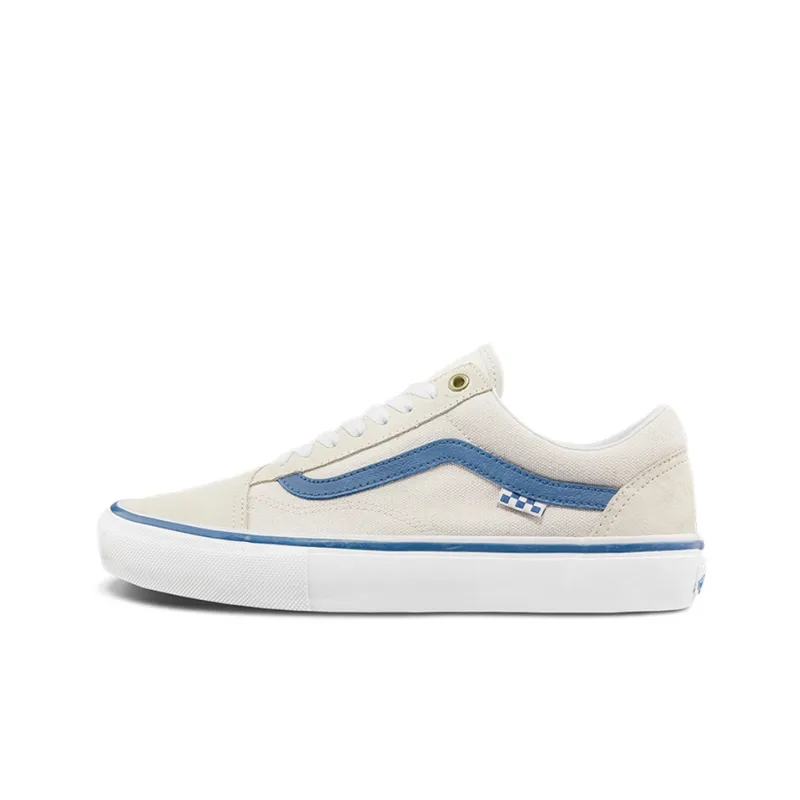 Vans Skate Old Skool 'Raw Canvas Blue'-0