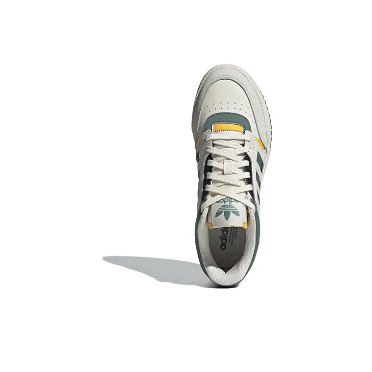 Adidas Originals Drop Step Low Chalk White Tech Emerald-3