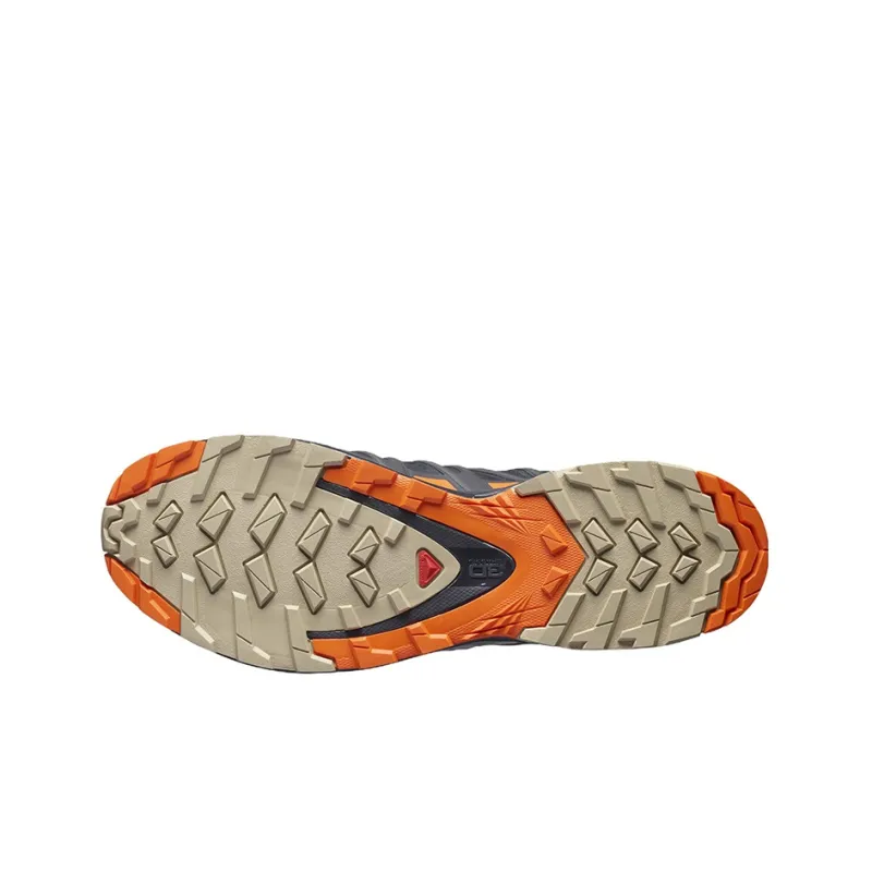 SALOMON XA Pro 3D V8 Wear-Resistant Low-Top Trail Running Running Shoes Men's Black Orange-4