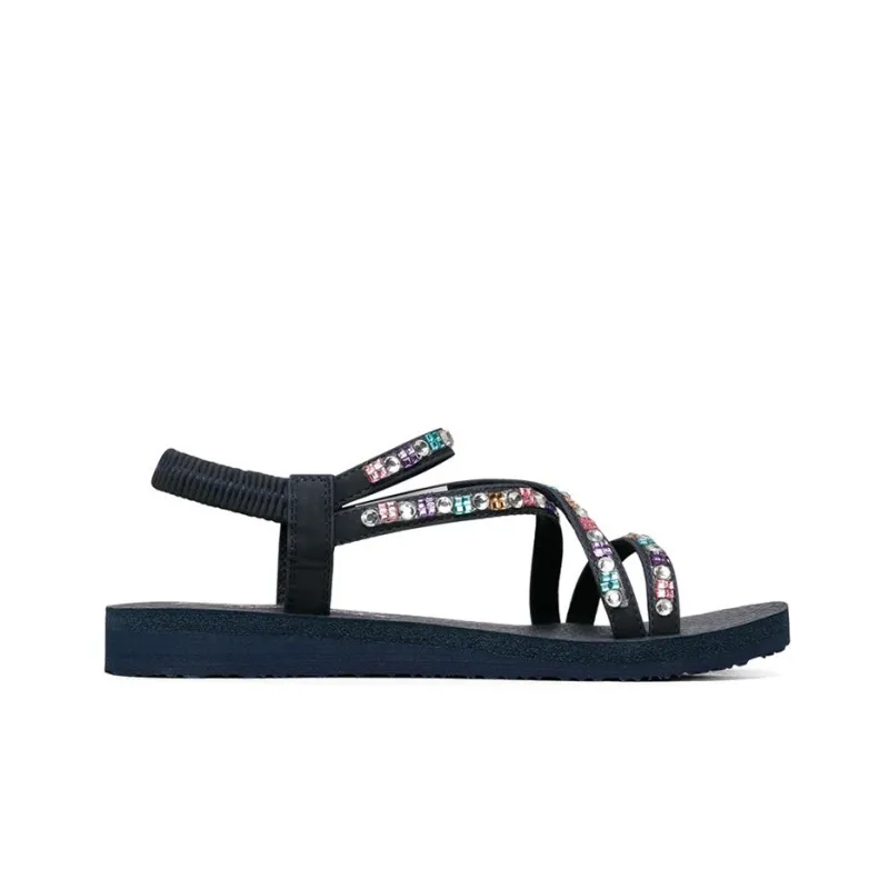 Skechers Meditation Beach Sandals Women's Blue-1