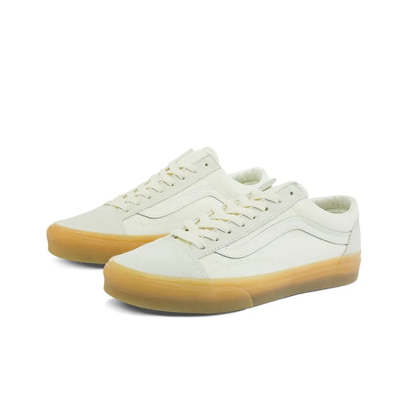 Vans Shoes Skate Shoes 'White Brown'-1