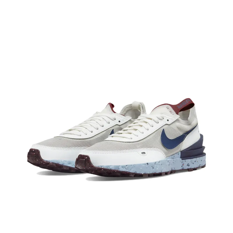 Nike Waffle One Crater 'Summit White Blue Void'-2