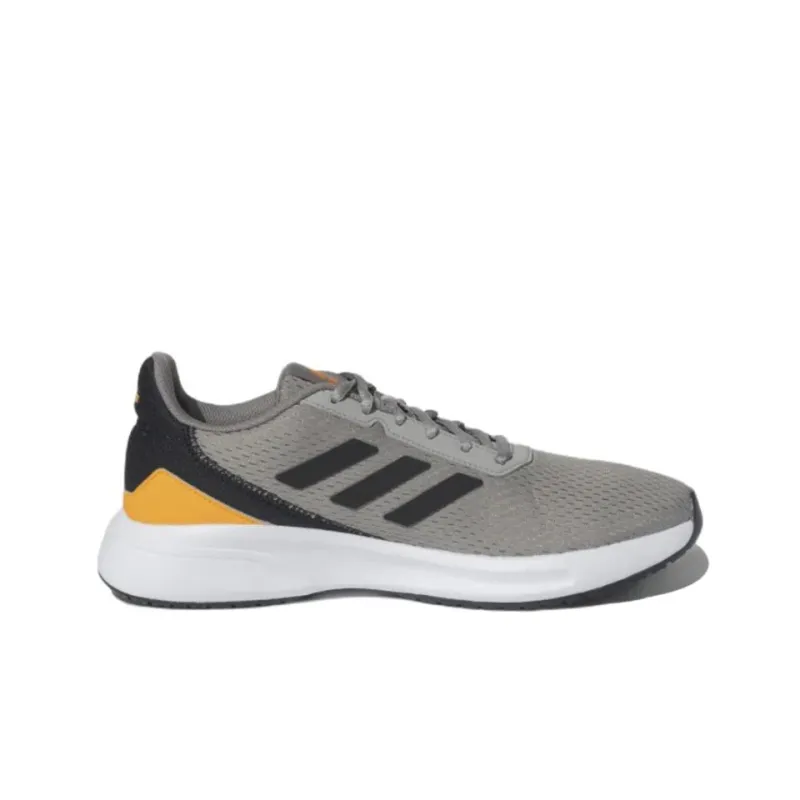 Adidas Runesy Durable Breathable Low-Top Running Shoes Men's Gray Black-1