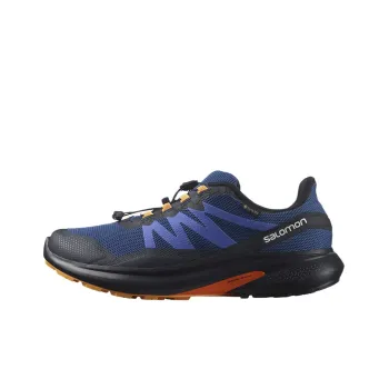 SALOMON Abrasion Resistant Low Top Running Shoes Men's Blue