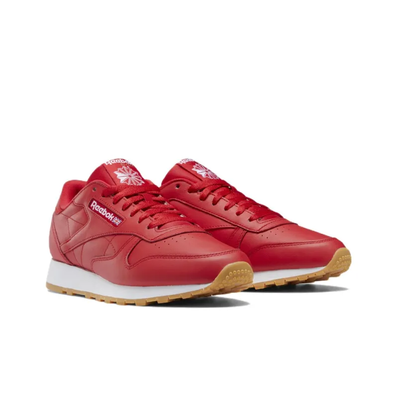 Reebok Classic Leather Red Footwear White-2
