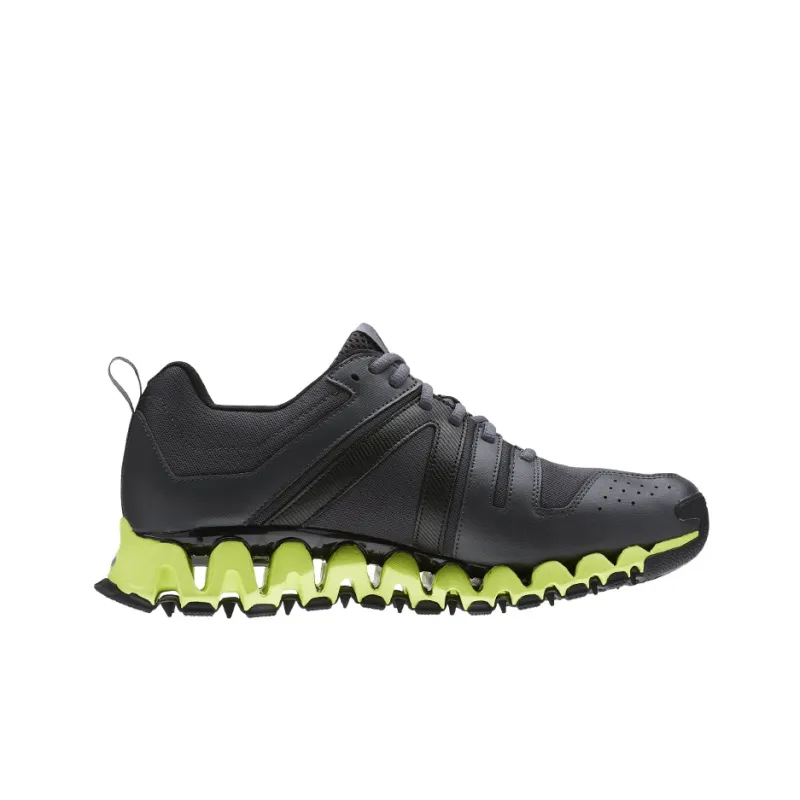 Reebok Zig Wild TR 5.0 Anti-Slip Wear-Resistant Low-Top Running Shoes Men's Graphite Gray Green-1
