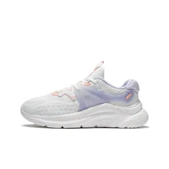 LiNing Liuyun Anti Slip And Wear Resistant Breathable Low Top Sports Casual Shoes Women's White