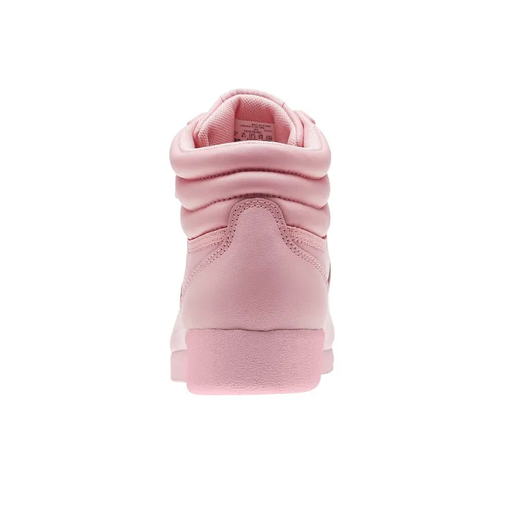 Reebok Skateboard Shoes Women's High-Top Pink-3