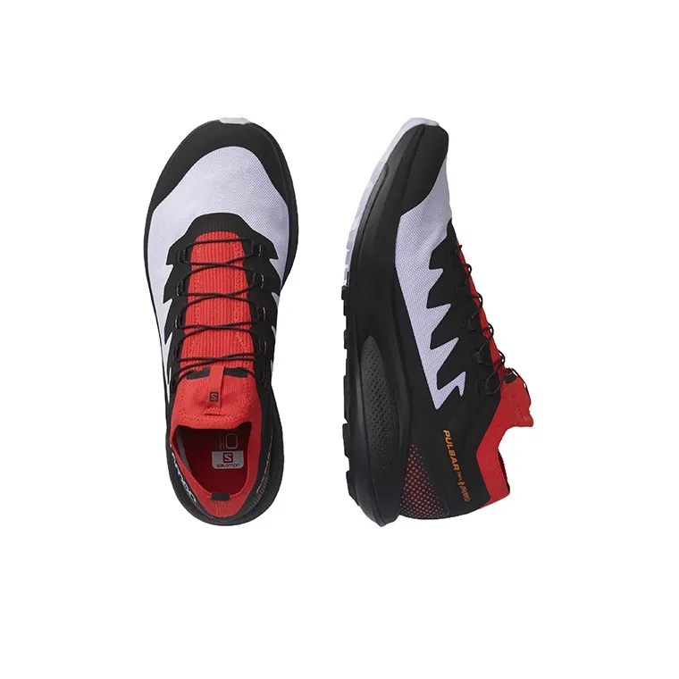 SALOMON Pulsar Trail Pro 'Black Gray Red'-3