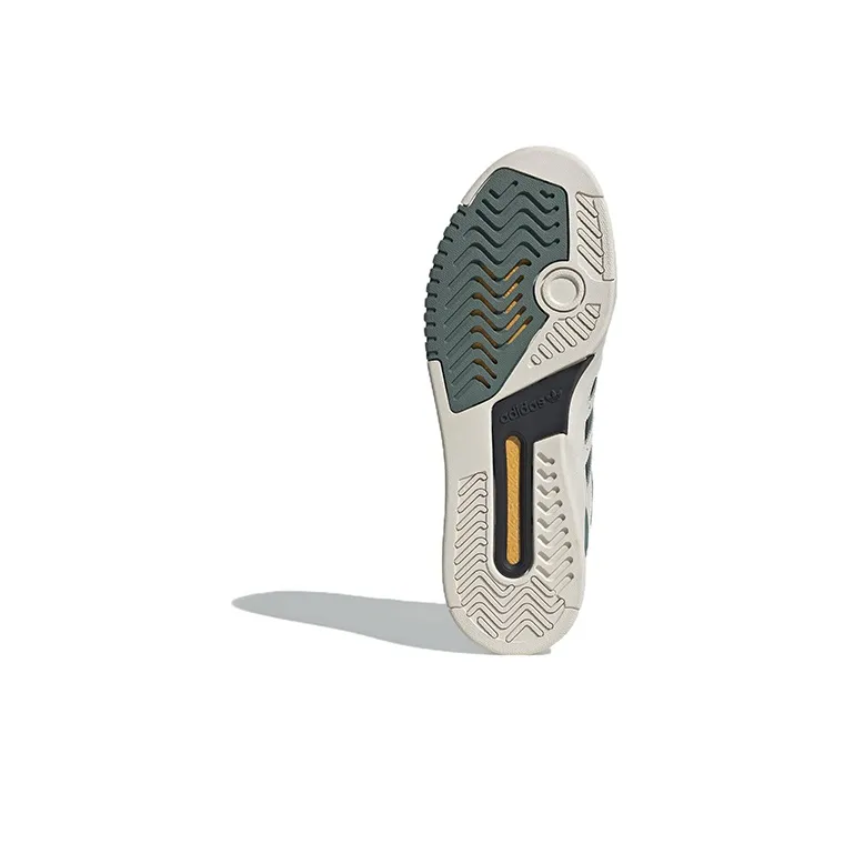Adidas Originals Drop Step Low Chalk White Tech Emerald-4