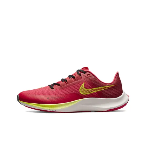 Nike Zoom Rival Fly 3 Running Shoes Unisex Low-Top Red/White/Yellow/Black