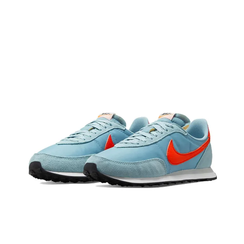 Nike Waffle Trainer 2 Worn Blue Team Orange-2