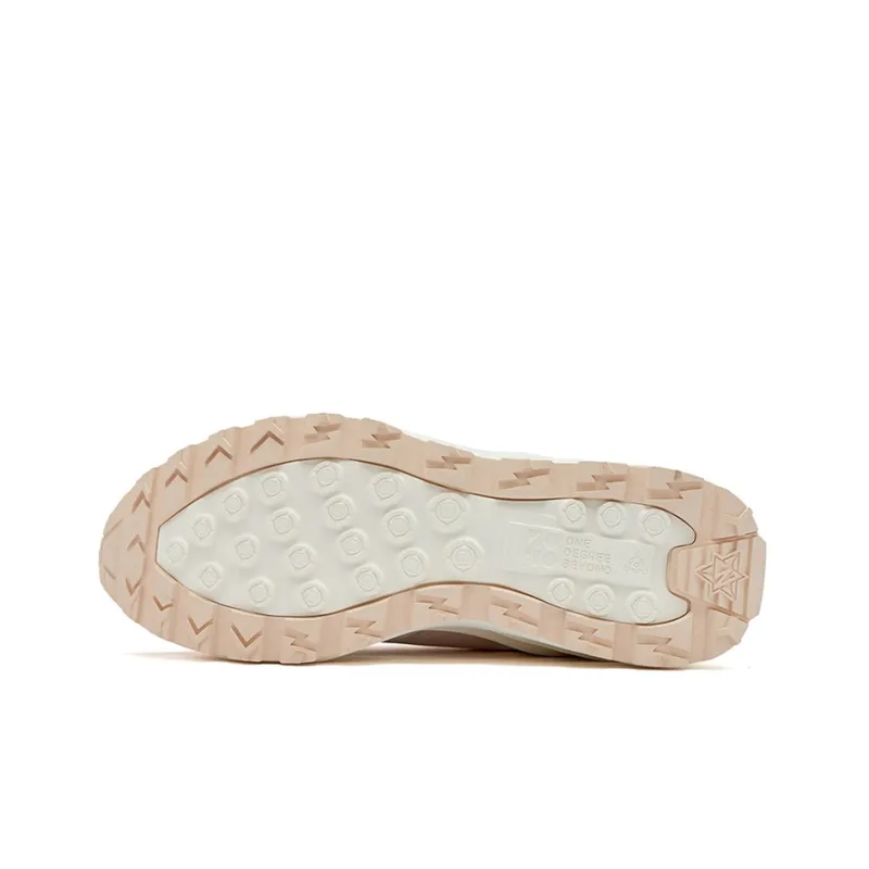 361° Long Wind Casual Shoes Women's Low Top Cucumber/Pink/Ivory White-4