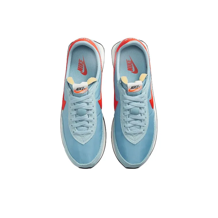 Nike Waffle Trainer 2 Worn Blue Team Orange-3
