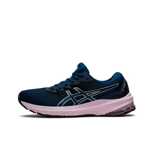 Asics Women's GT 1000 11 Wide 'Mako Blue Barely Rose'