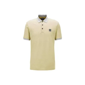 HUGO BOSS Polo Shirts Men Yellow