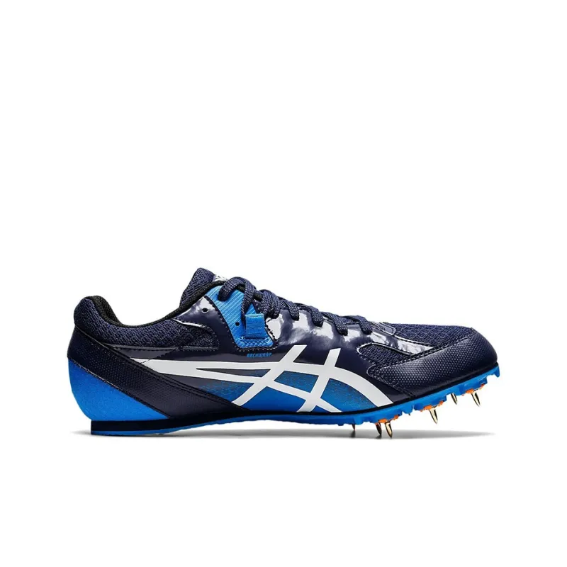 Asics Effort 13 Anti Slip And Wear Resistant Lightweight Low Top Running Shoes Men's Blue White-1