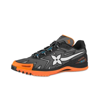 LOUIS VUITTON Lv Sprint Sneakers 'Grey Orange'