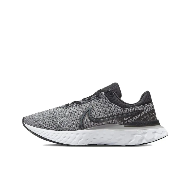 Nike React Infinity Run Flyknit 3 'Black Grey Fog'-0