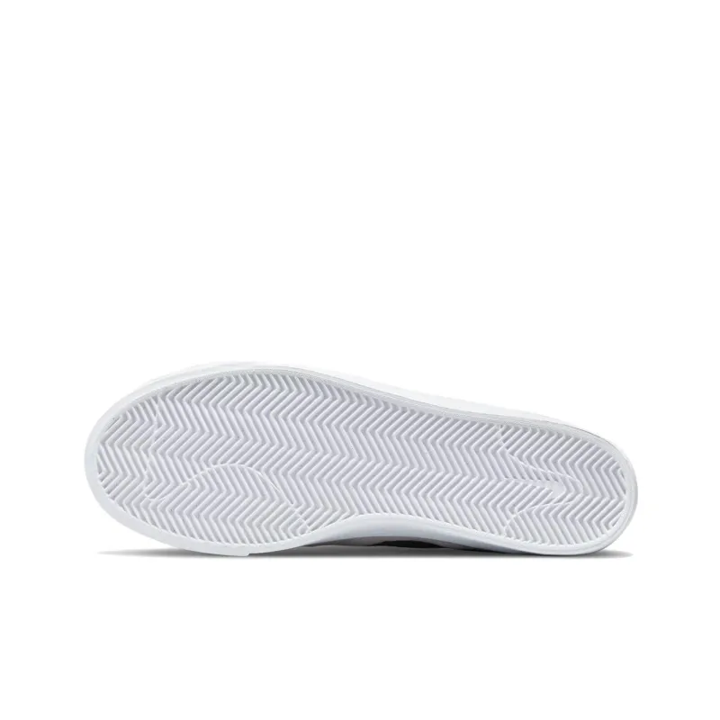 Nike Sb Blazer Court Mid Prm White Black-5