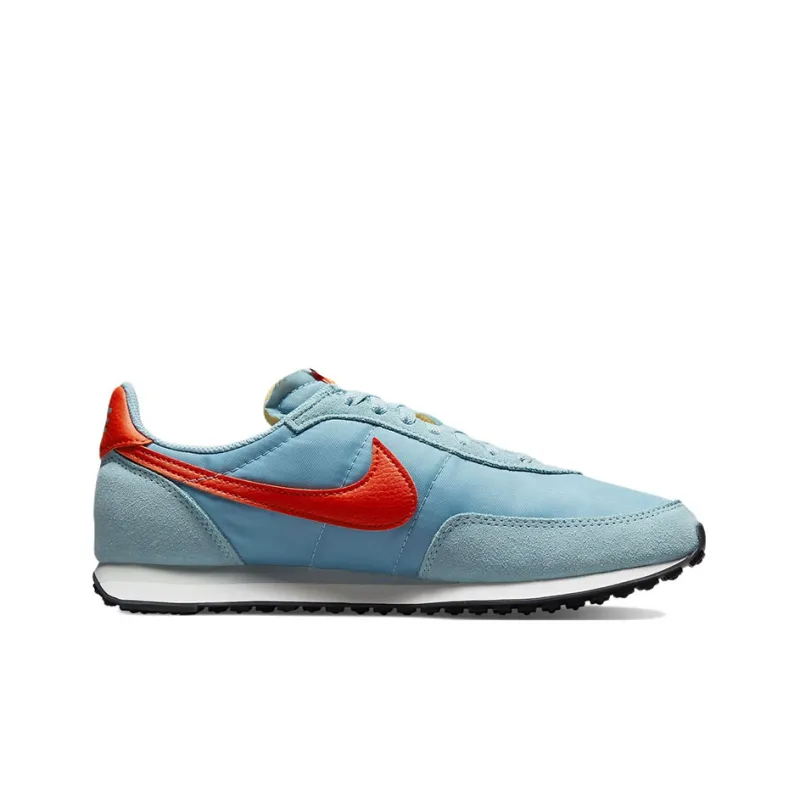 Nike Waffle Trainer 2 Worn Blue Team Orange-1