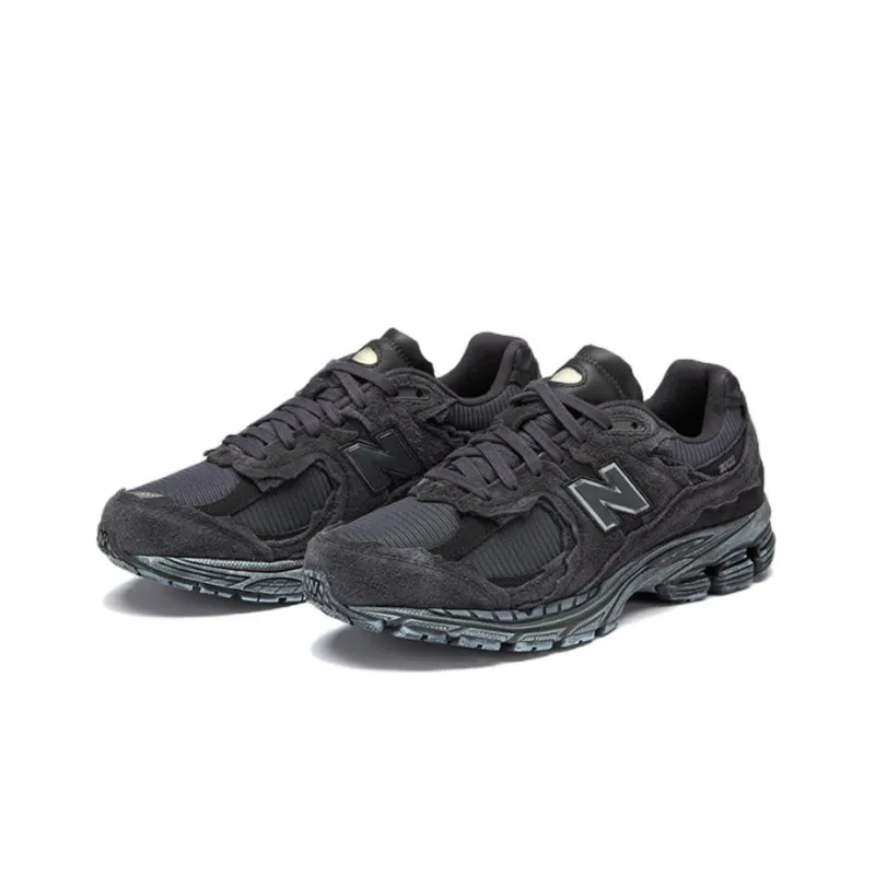 SupBro x New Balance NB 2002R Protection Pack Low Top Running Shoes Unisex Phantom Black Special Edition Shoe Box Set-3